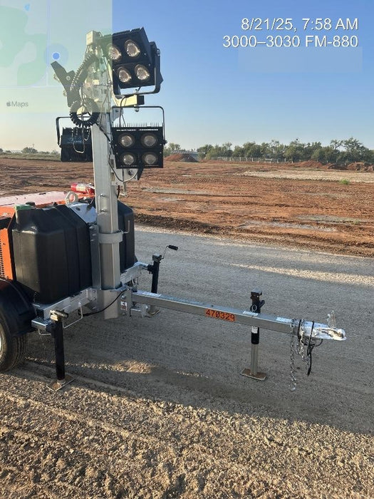 2024 Wanco WLTT-4MM4K Diesel, Deep Sea Controller, Shore Power Plug, Auto Start, (4) 350W LED Floodlights, 4kW Generator, 60 Gal Fuel Tank, 2" Ball, T3