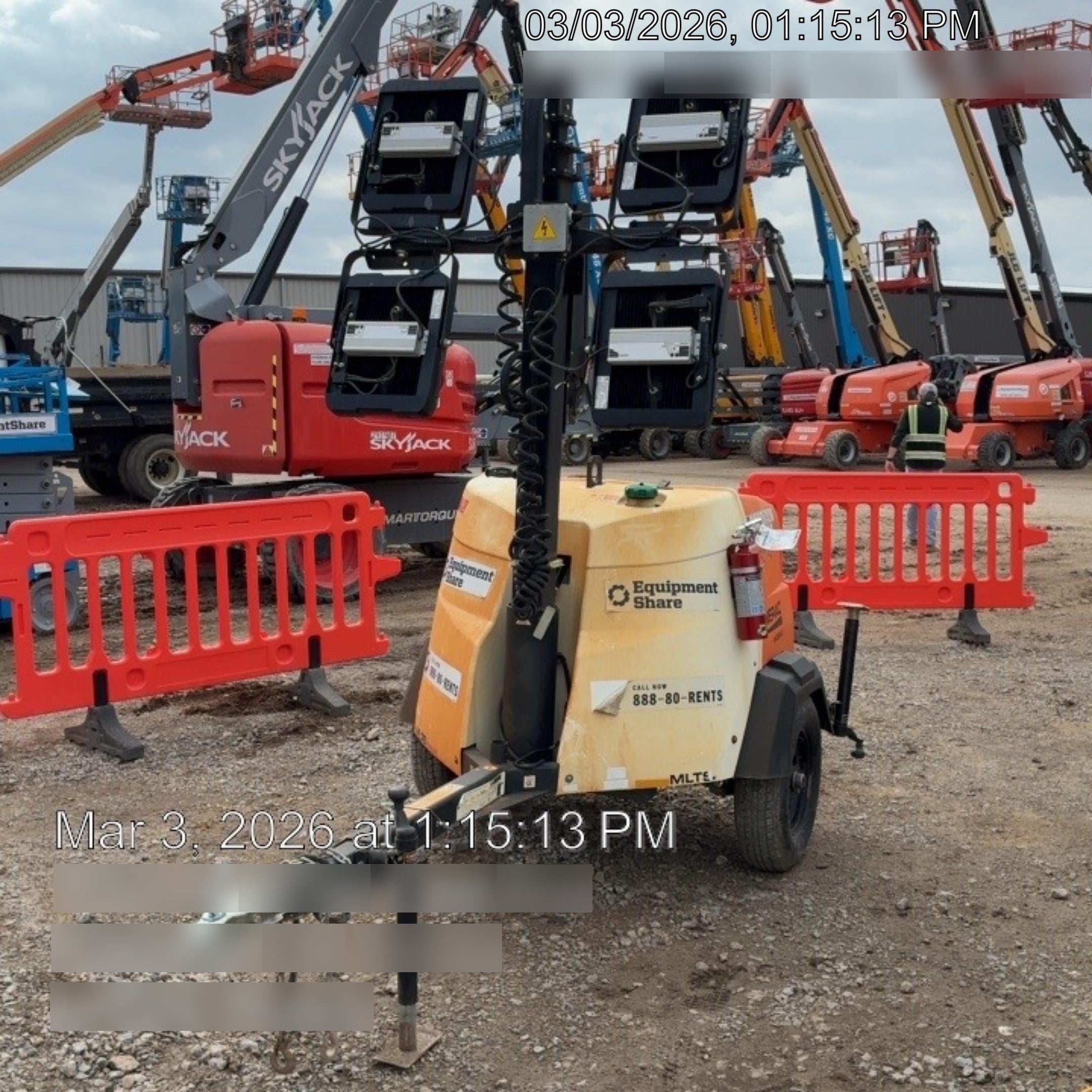 2024 Generac MLT2 Diesel, Flex Switch 120V Input, Powerzone Controller, 
(4) 320W LED Lights, 4kW Generator, 39.9 Gal Fuel Tank, 2" Ball, T3