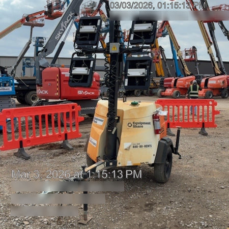 2024 Generac MLT2 Diesel, Flex Switch 120V Input, Powerzone Controller, 
(4) 320W LED Lights, 4kW Generator, 39.9 Gal Fuel Tank, 2" Ball, T3