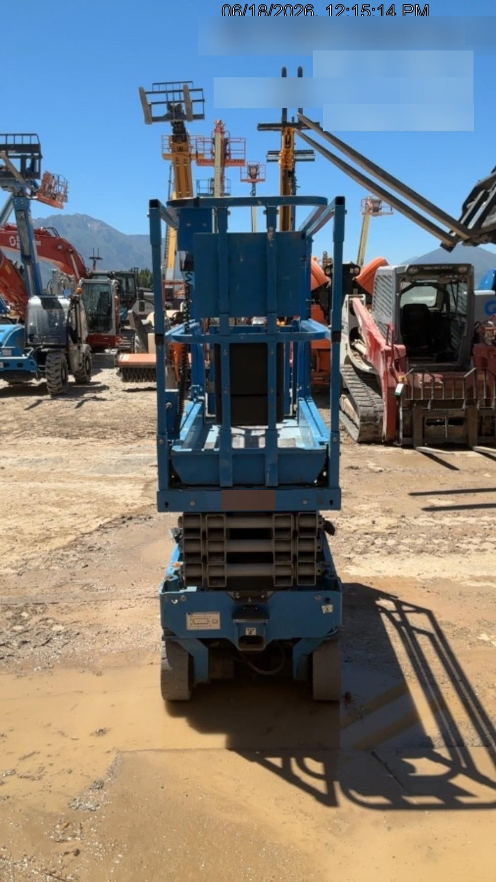 2020 Genie GS-1930 Solid Non Marking Tires, Beacon, Folding rails with half height swing gate
