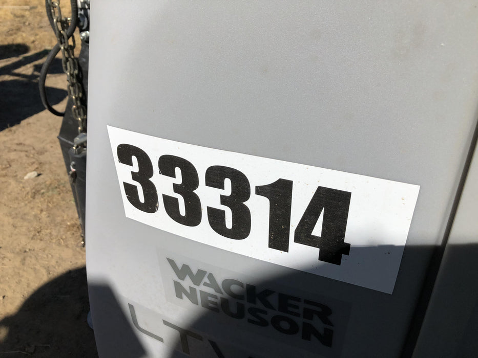 2019 Wacker Neuson LTV6L-MH Wacker Neuson LTV6L Mobile Light Tower w/Fuel Level Sensor Installed