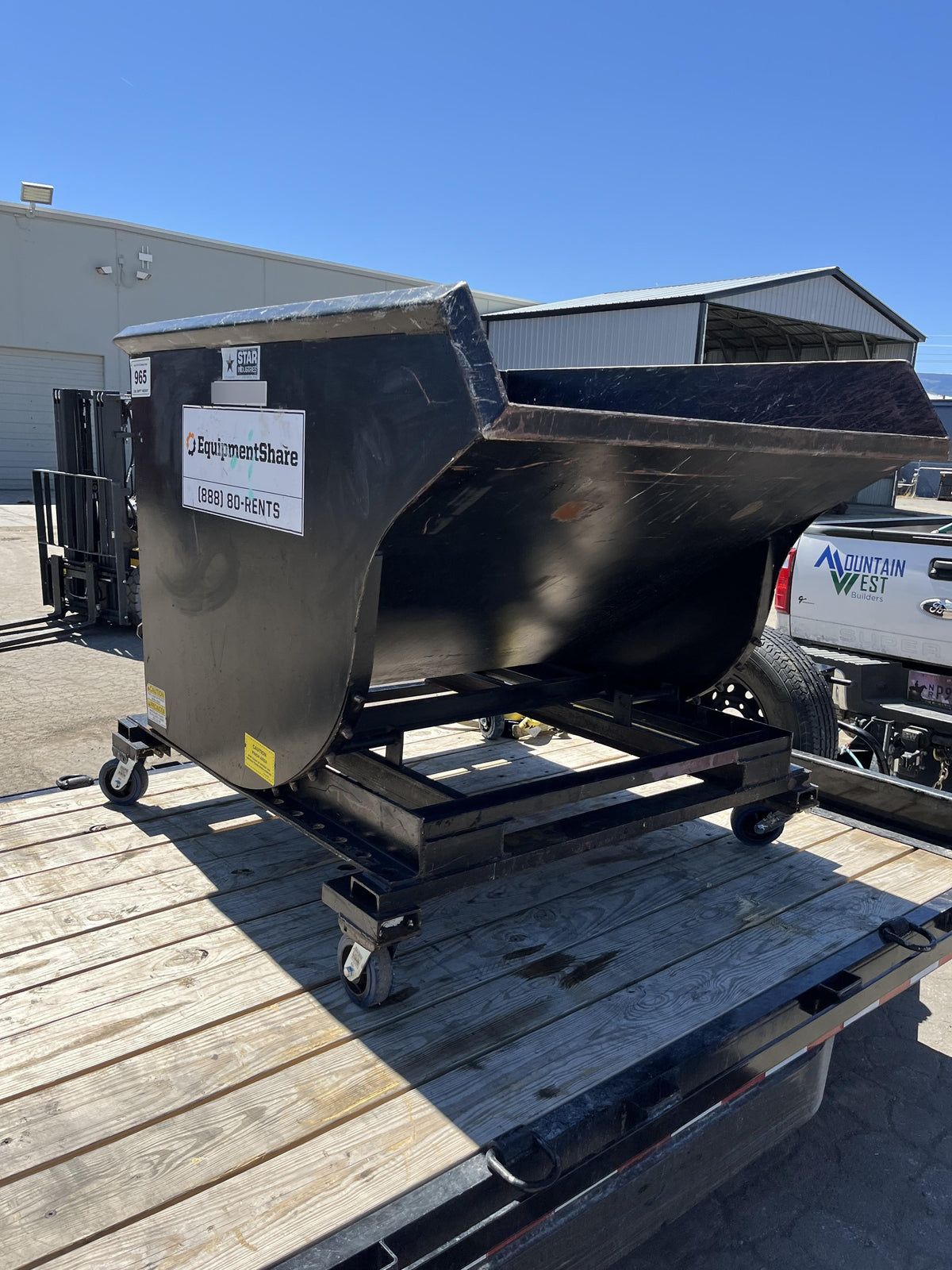 2020 STAR INDUSTRIES M-1820 - Self-Dump Hopper