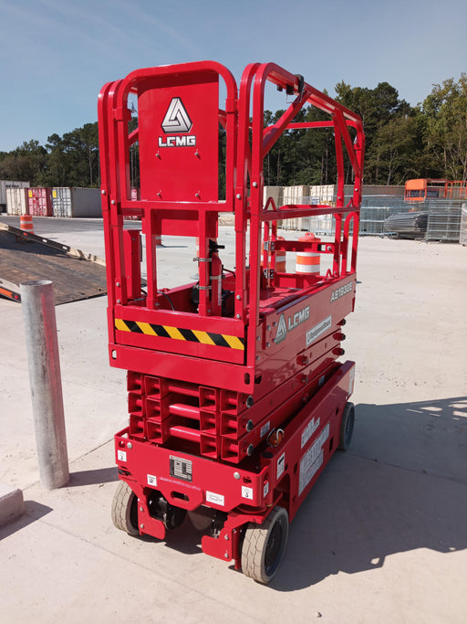 2021 Lgmg AS1932E Electric Drive, Solid Non Marking Tires, Dual Beacons