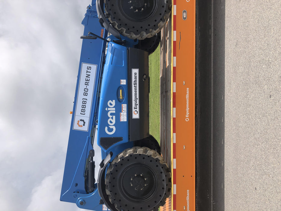 2020 Genie GTH-636 Cab/Heat/Air, Solid Tires, Work Lights, Beacon, Aux Hydraulics, Back up Alarm