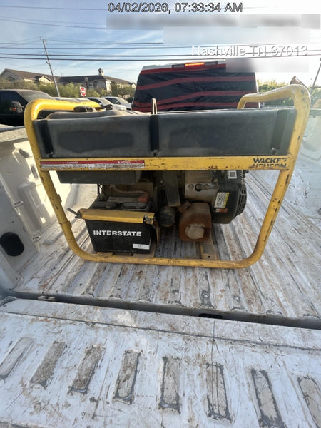 2018 Wacker Neuson GPS9700V Wacker Neuson GPS9700V Portable Generator