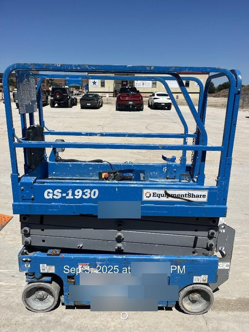 2019 Genie GS-1930 Fixed rails with chain Entry