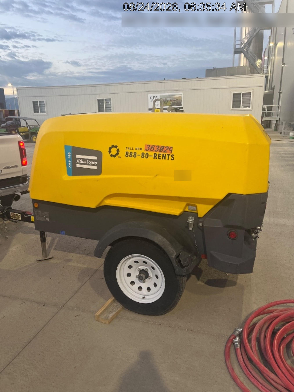 2023 ATLAS COPCO XAS188 CWK