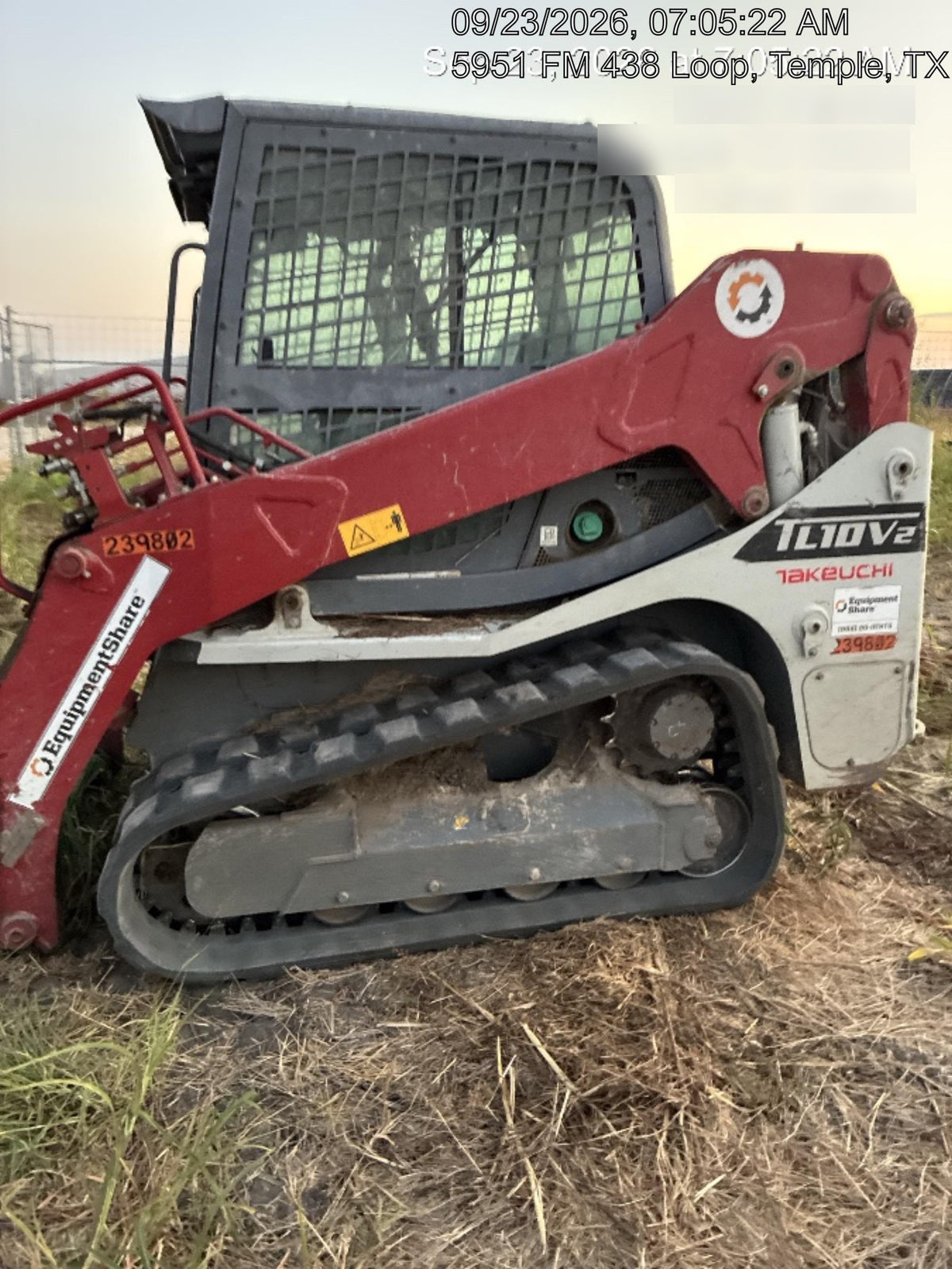 2022 TAKEUCHI TL10V2-CR