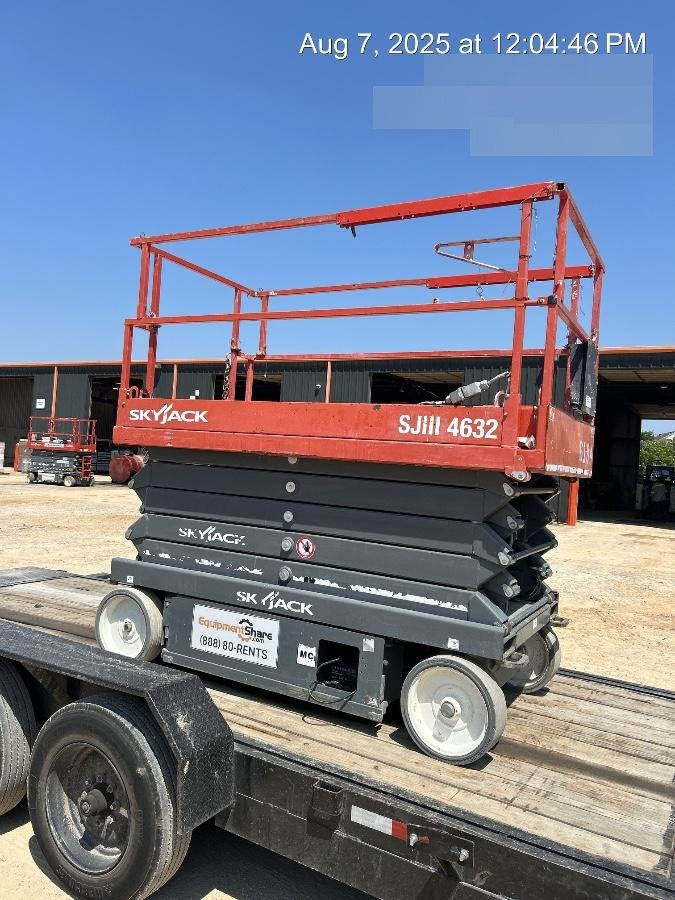 2017 Skyjack SJIII-4632 Skyjack SJ4632, Trojan Battery Set, Extended Warranty 5yr/5k hr