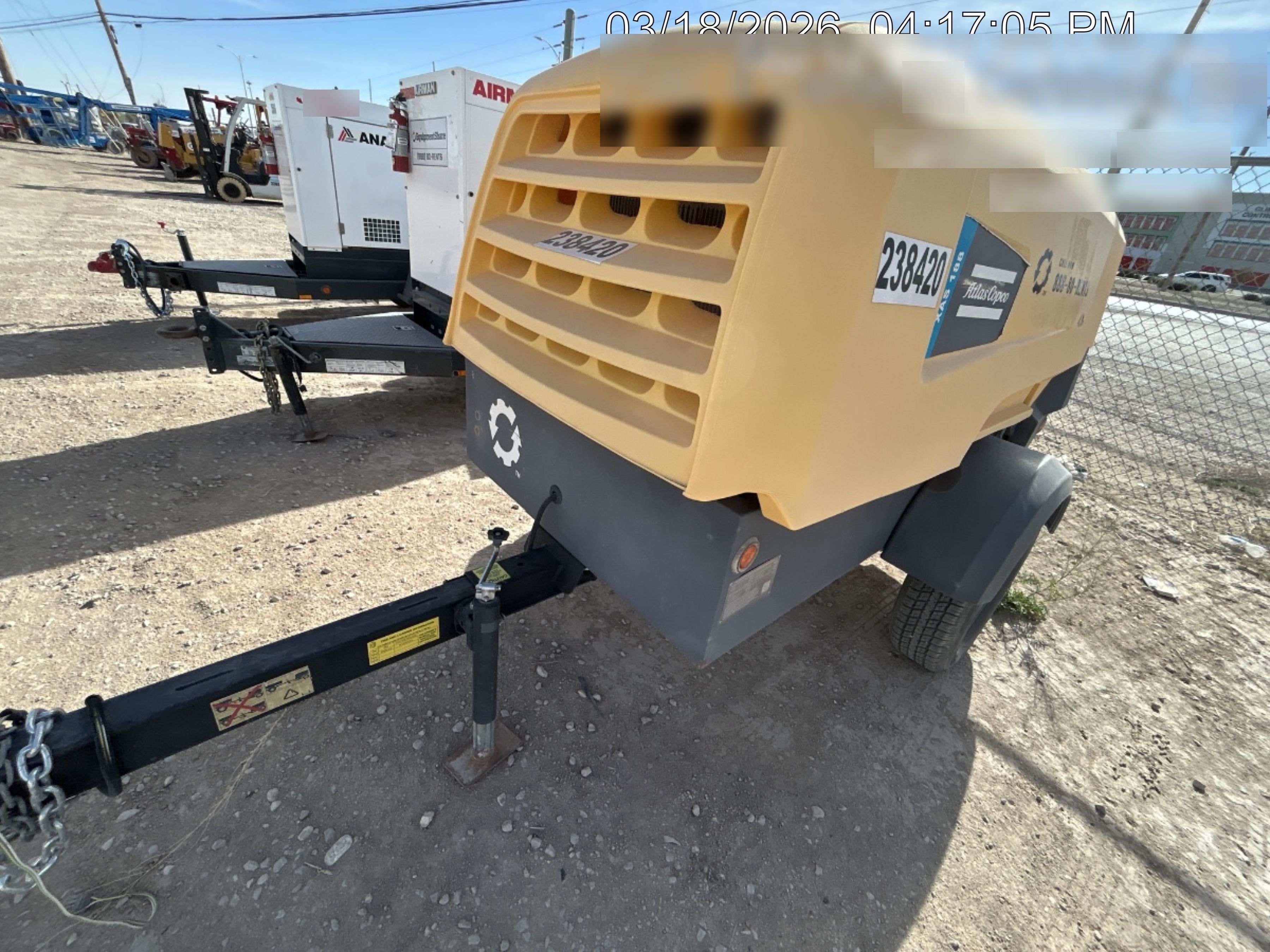 2022 ATLAS COPCO XAS188 CWK