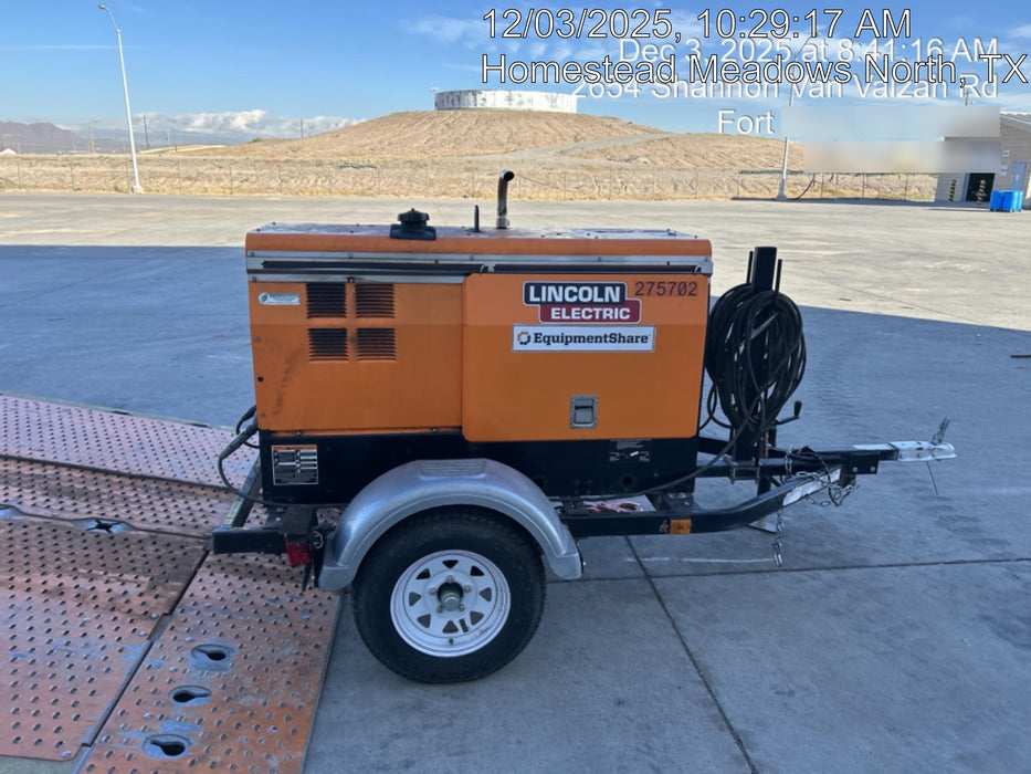 2022 Lincoln Electric LE400 Kubota V1505, Trlr, Cable Rack, Light Kit, ES Decals, T3