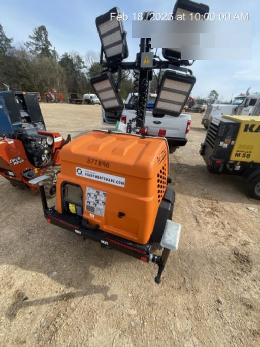 2023 Generac MLT2 Diesel, Flex Switch 120V Input, Powerzone Controller, 
(4) 320W LED Lights, 4kW Generator, 39.9 Gal Fuel Tank, 2" Ball, T3
