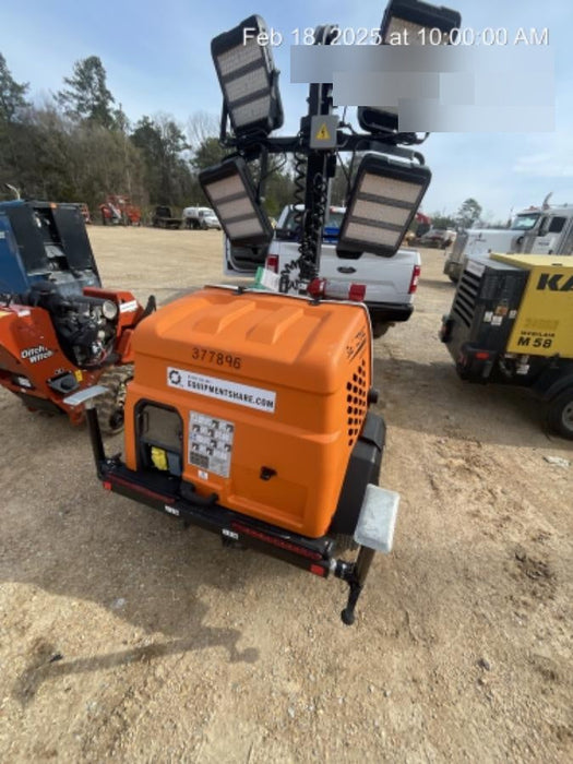 2023 Generac MLT2 Diesel, Flex Switch 120V Input, Powerzone Controller, 
(4) 320W LED Lights, 4kW Generator, 39.9 Gal Fuel Tank, 2" Ball, T3