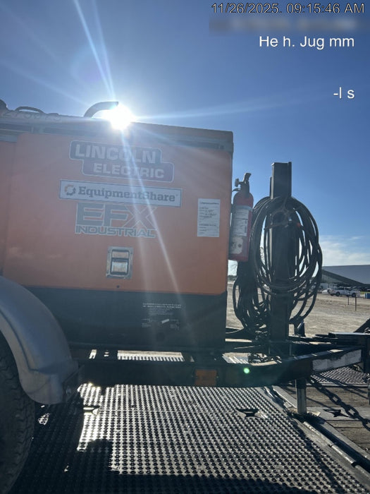 2022 Lincoln Electric LE400 Kubota V1505, Trlr, Cable Rack, Light Kit, ES Decals, T3