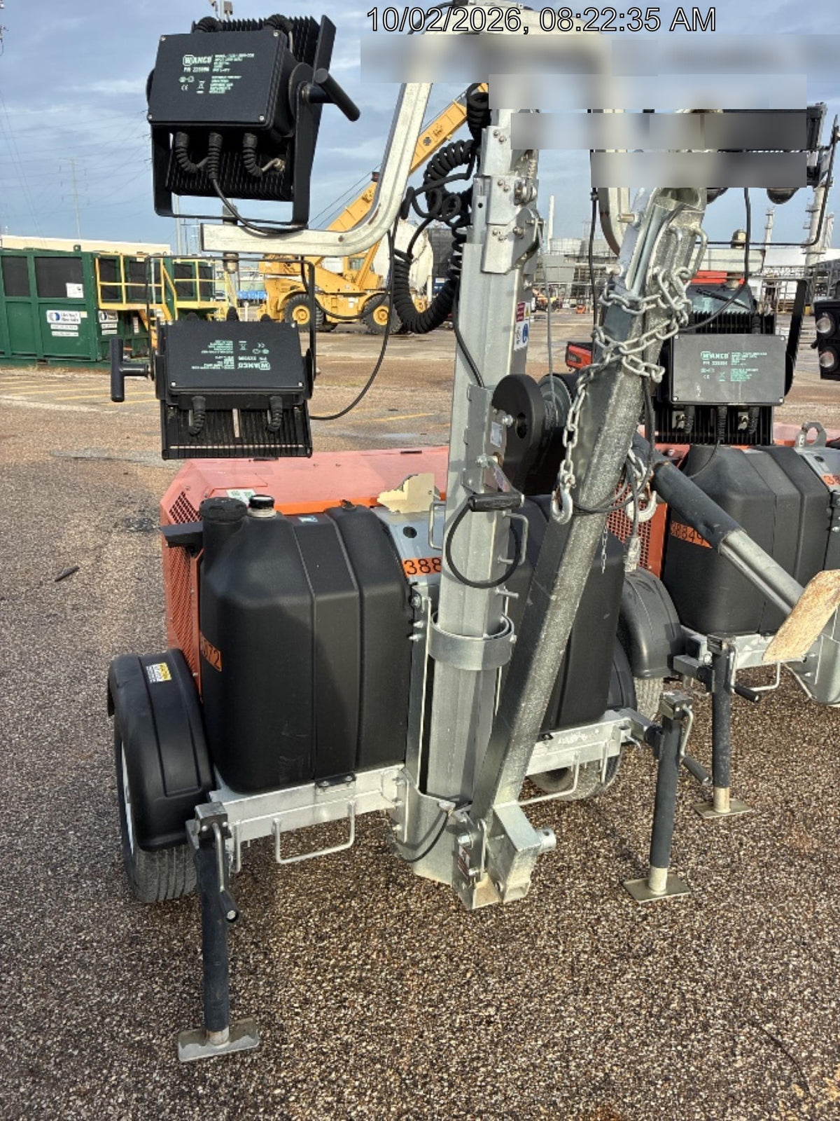 2024 Wanco WLTT-4MM4K Diesel, Deep Sea Controller, Shore Power Plug, Auto Start, (4) 350W LED Floodlights, 4kW Generator, 60 Gal Fuel Tank, 2" Ball, T3