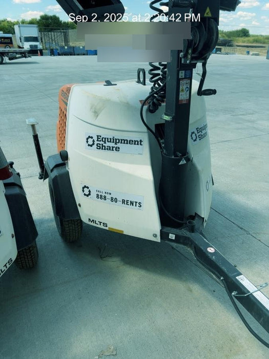 2023 Generac MLT2 Diesel, Flex Switch 120V Input, Powerzone Controller, (4) 320W LED Lights, 4kW Generator, 39.9 Gal Fuel Tank, 2" Ball, T3