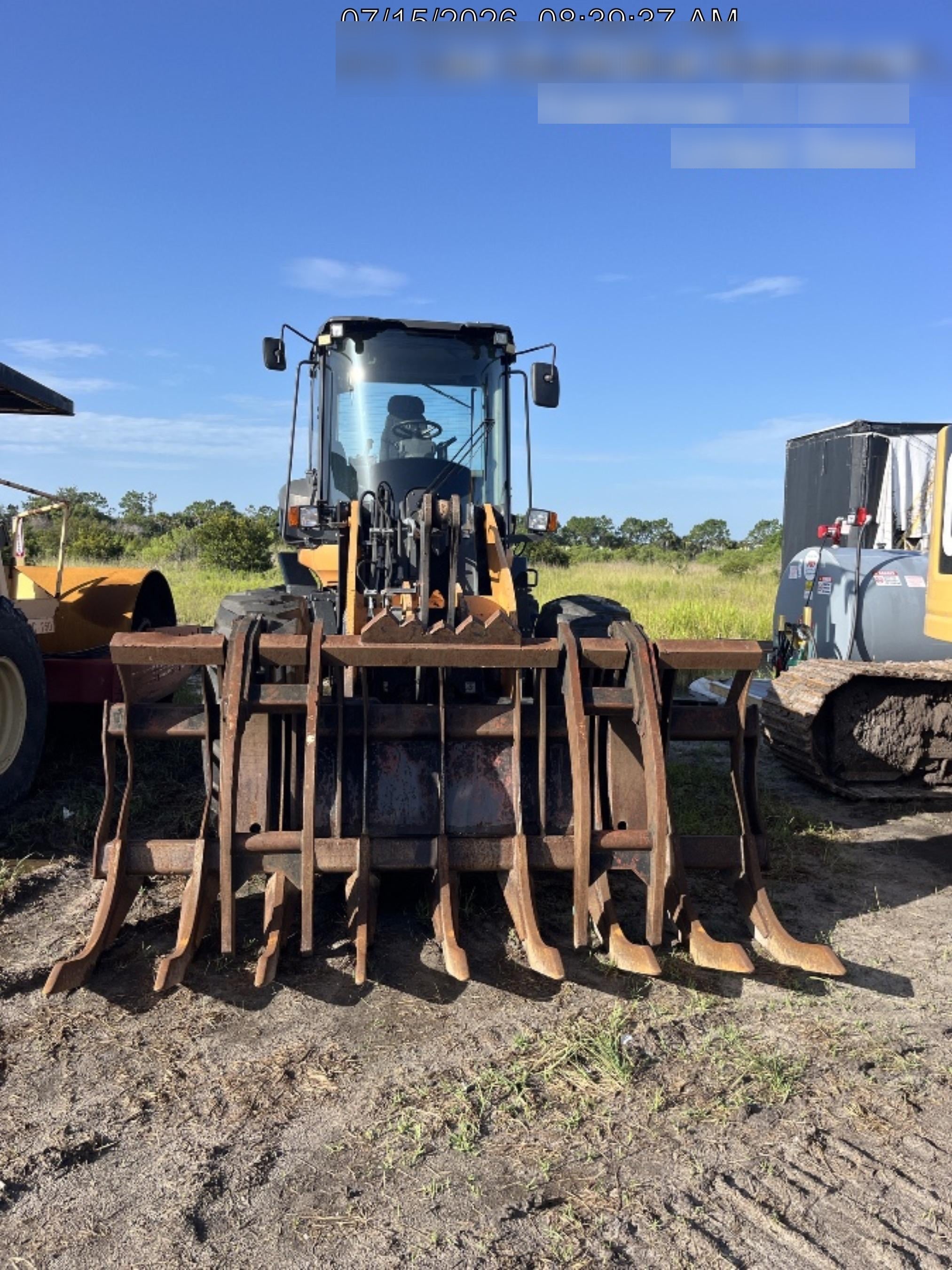 2021 FLECO 120" Grapple Rake - Fleco