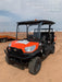 2021 Kubota RTV-X1140W-H Plastic Canopy, Windshield Acrylic Clear, LED Strobe Light, Wire Harness Kit, Back up Alarm