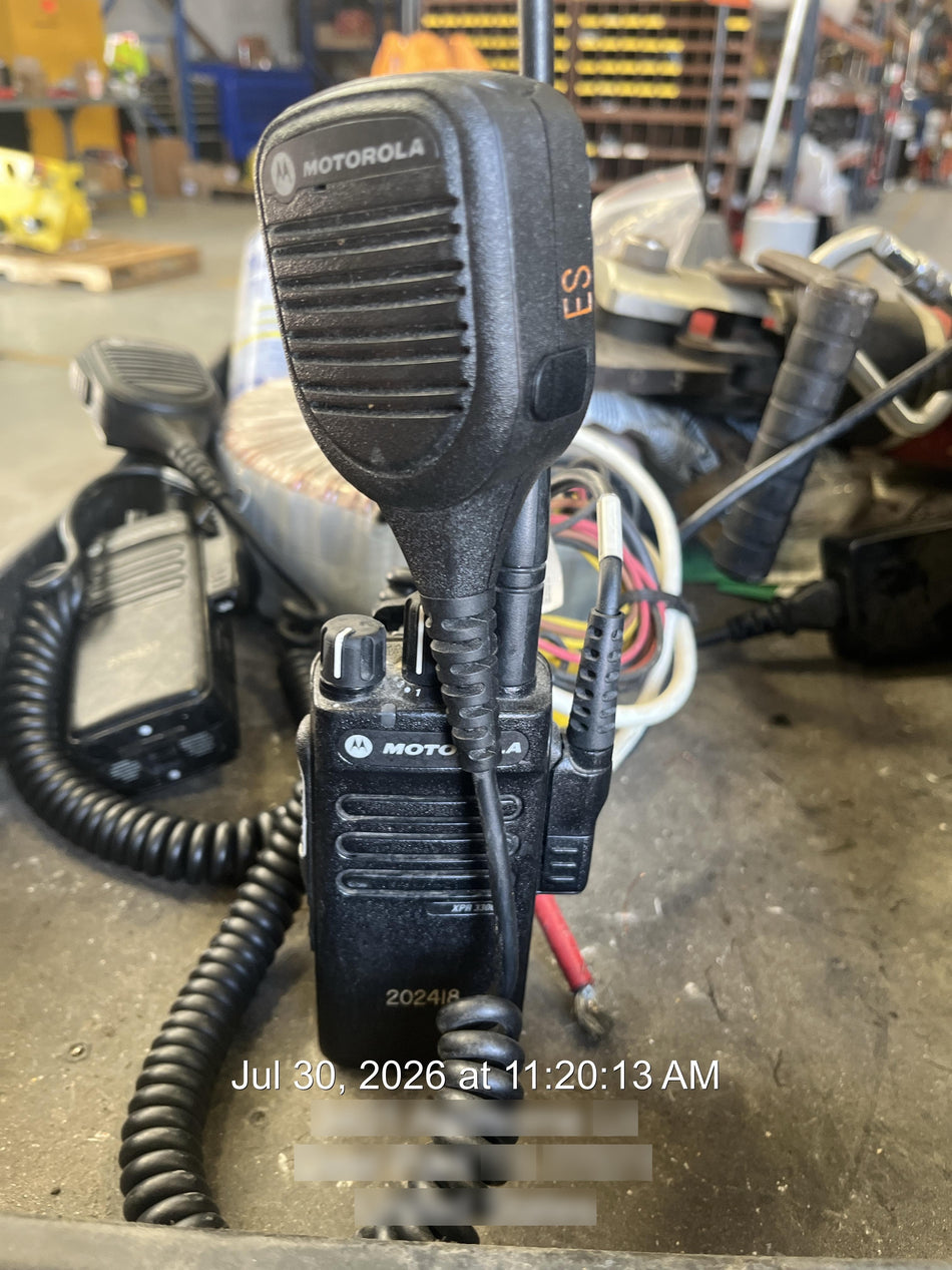 2022 MOTOROLA XPR3300E