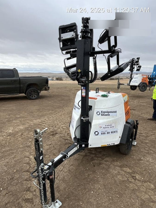 2024 Generac MLT2 Diesel, Flex Switch 120V Input, Powerzone Controller, 
(4) 320W LED Lights, 4kW Generator, 39.9 Gal Fuel Tank, 2" Ball, T3