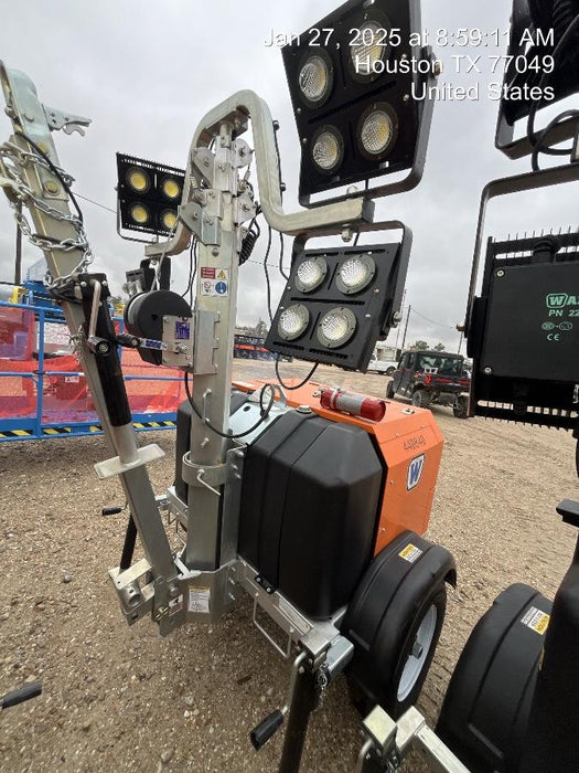 2024 Wanco WLTT-4MM4K Diesel, Deep Sea Controller, Shore Power Plug, Auto Start, (4) 350W LED Floodlights, 4kW Generator, 60 Gal Fuel Tank, 2" Ball, T3