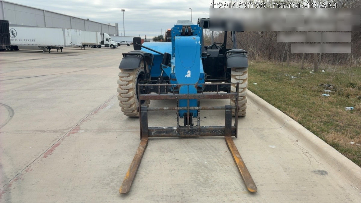 2017 Genie GTH-844 Diesel Engine, Solid Tires, 60" Carriage, Open ROPS