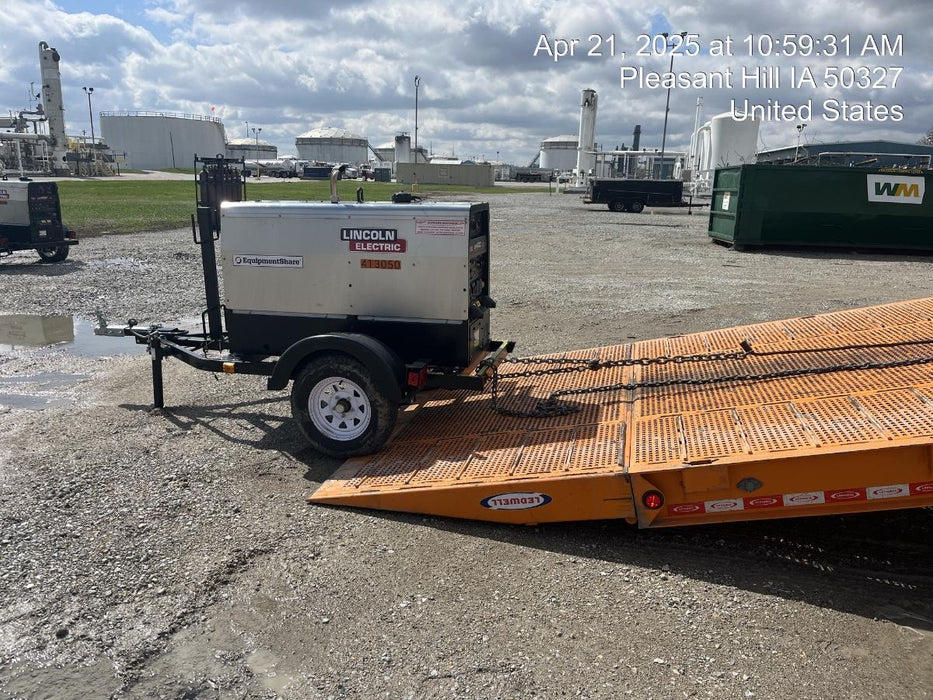 2024 Lincoln Electric LE400 Kubota V1505, Trlr, Cable Rack, Light Kit, ES Decals, T3