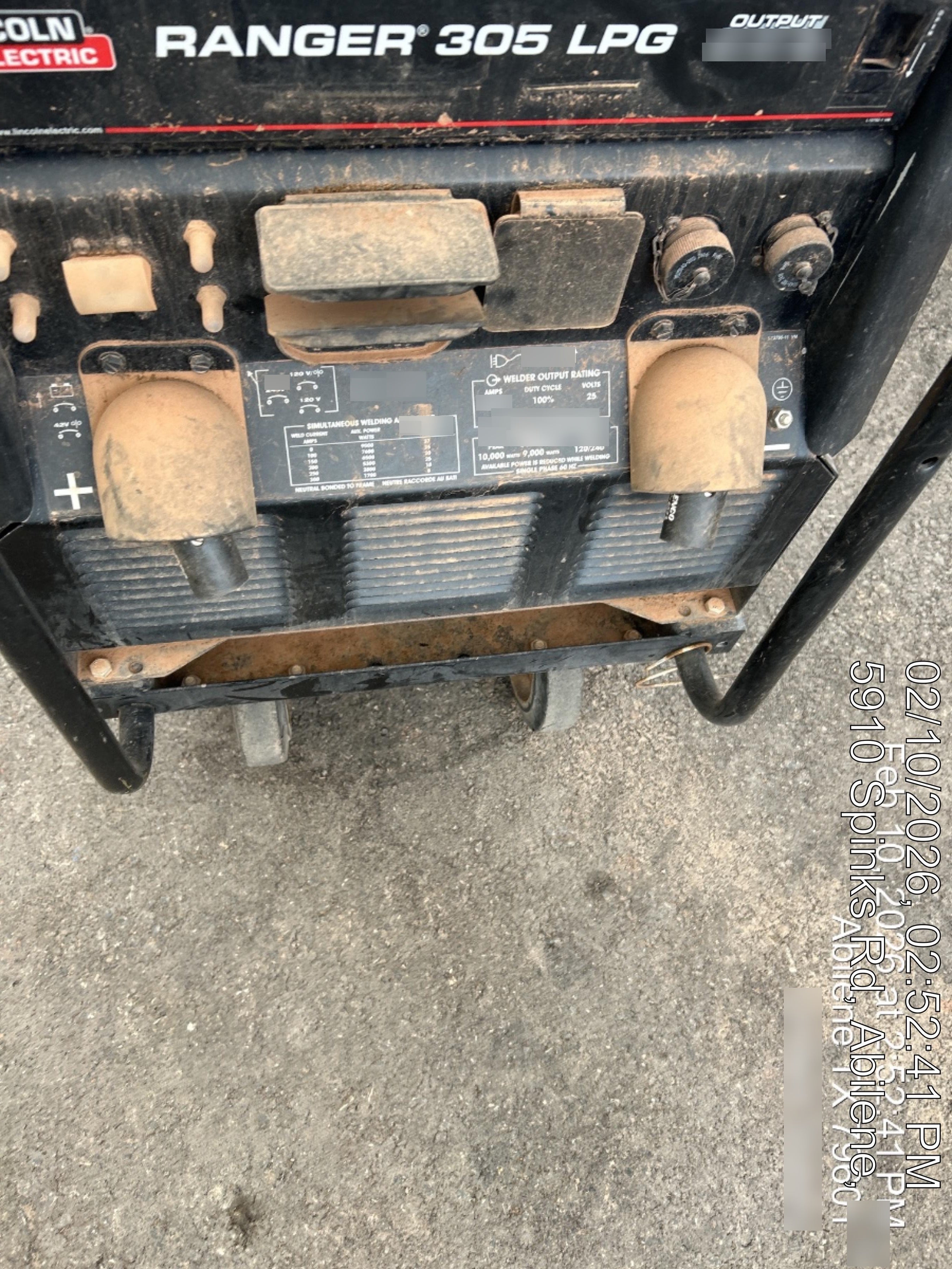 2025 LINCOLN ELECTRIC Ranger 305 LPG