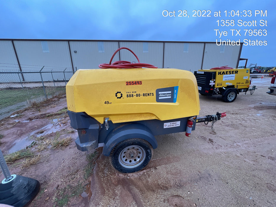 2022 ATLAS COPCO XAS188 CWK