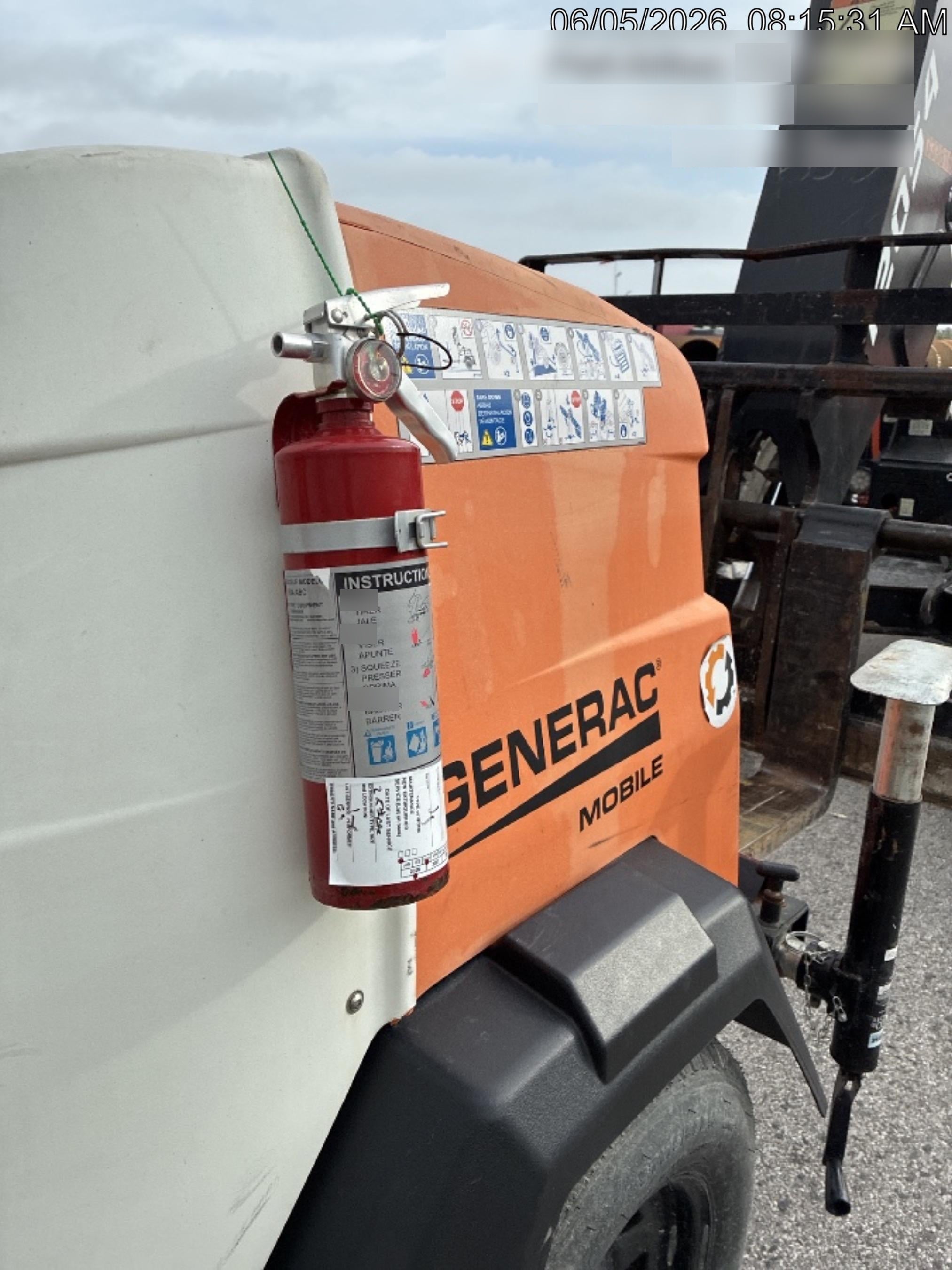 2024 Generac MLTS-4 2.4kW, Mitsu Eng, Analog, LED, Diesel.
