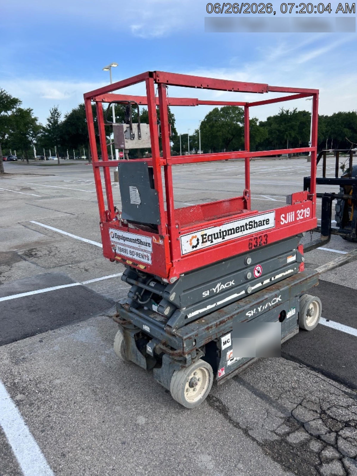 2017 Skyjack SJIII-3219 Skyjack SJ3219 w/Trojan Battery Set, Extended Warranty 5yr/5k hr