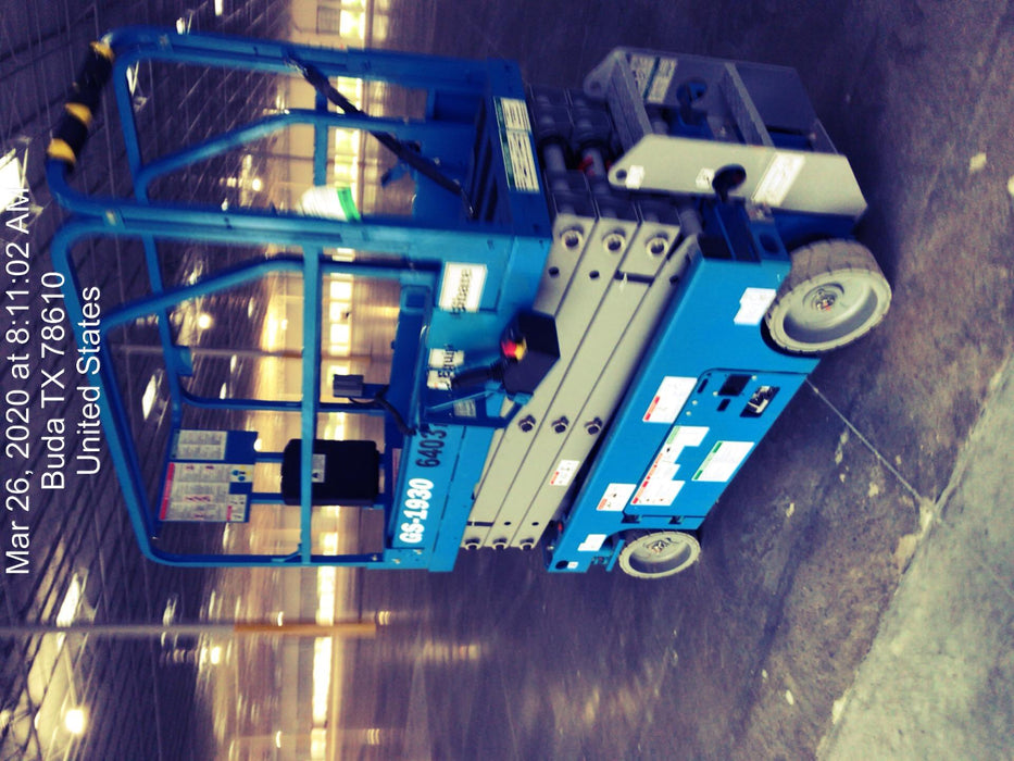 2020 Genie GS-1930 Standard Machine