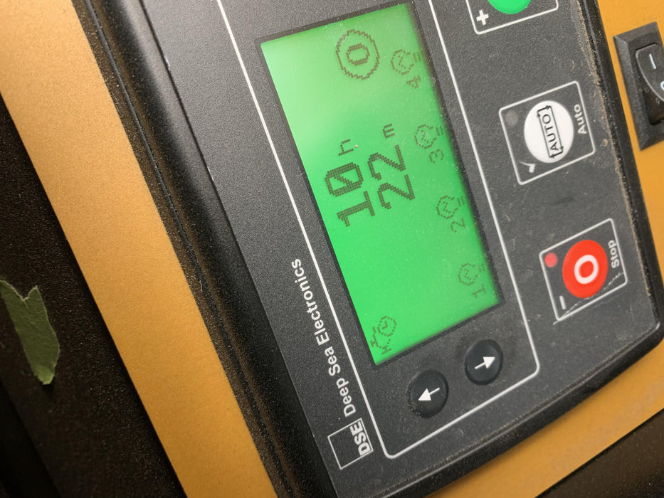 Allmand NLV3GR (4) LED Light Fixture 350W, 23' Vertical Mast, 3kW Prime, Towable, Deep Sea L401, Leveling Jacks, Yanmar T4F 5.8hp