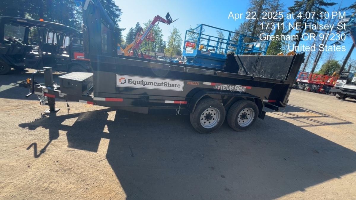 2025 TEXAS PRIDE TRAILERS DT714416KBP