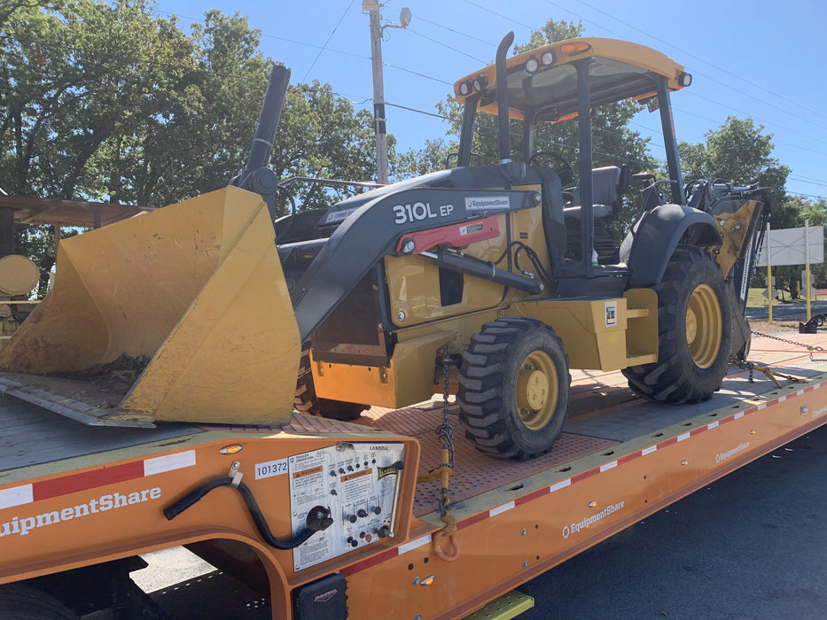 2020 John Deere 310LEP Canopy, 4WD, Standard Stick, Pilot Controls, 2 Way Hydraulics, TAG Manual QC