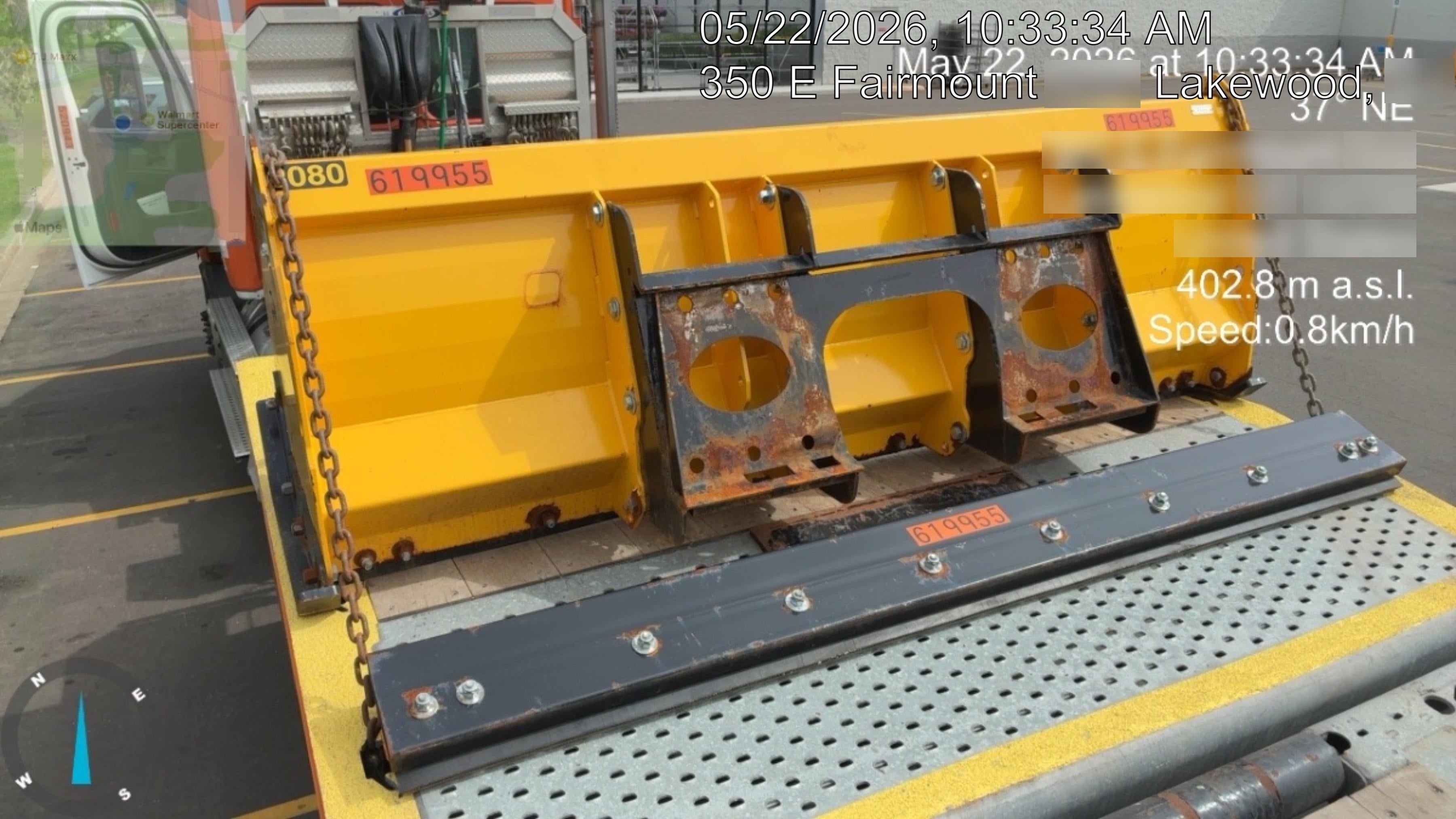 2025 ZM INDUSTRIES 8' Snow Pusher - ZM