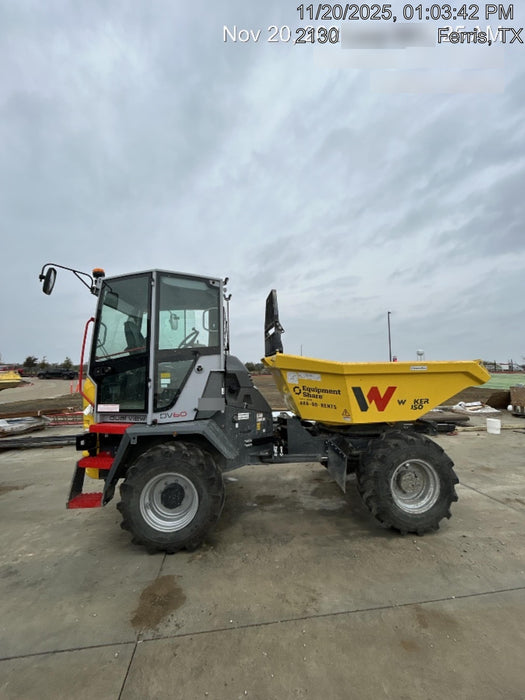 2025 WACKER NEUSON DV604 Cab Standard Tires