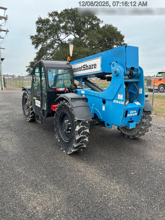 2019 Genie GTH-636 Genie GTH-636 w/Enclosed Cab w/HVAC, Work Lights, Solid Tires, Beacon, 48" Carriage and Forks