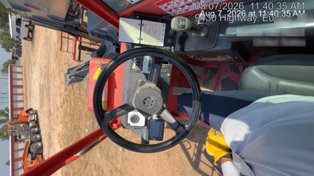 2018 Skyjack SJ1056 TH Skyjack 1056 TH Telehandler w/Open ROPS, Work Lights/Beacon, Solid Tires, 60" Carriage and Forks