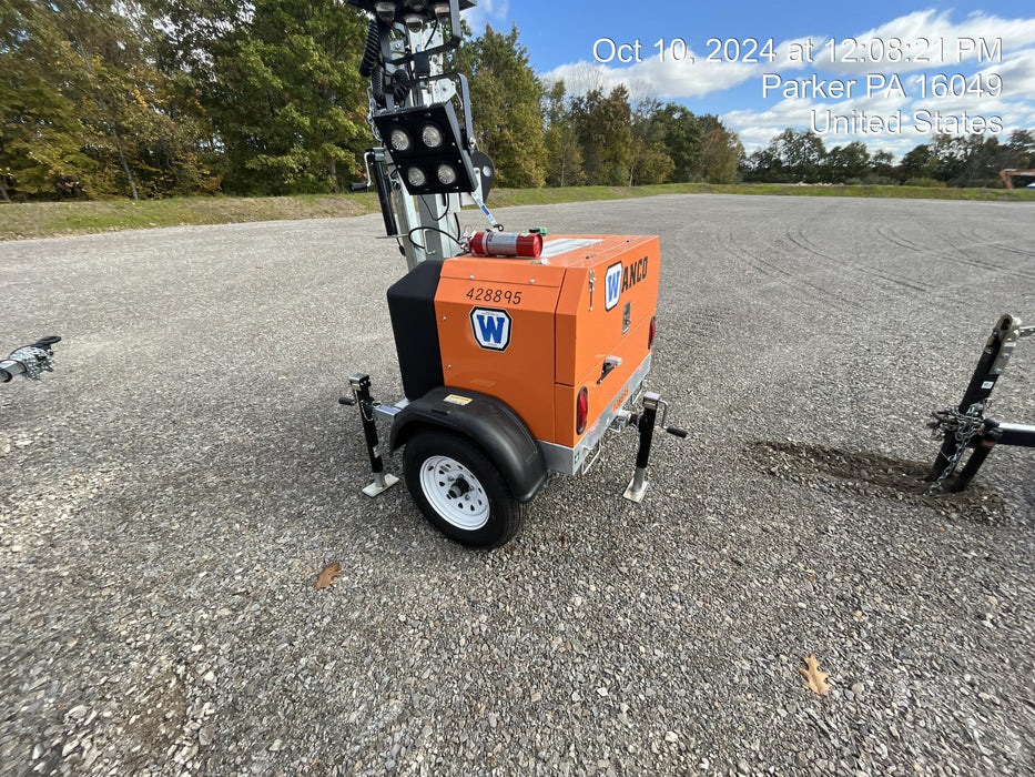 2024 Wanco WLTT-4MM4K Diesel, Deep Sea Controller, Shore Power Plug, Auto Start, (4) 350W LED Floodlights, 4kW Generator, 60 Gal Fuel Tank, 2" Ball, T3