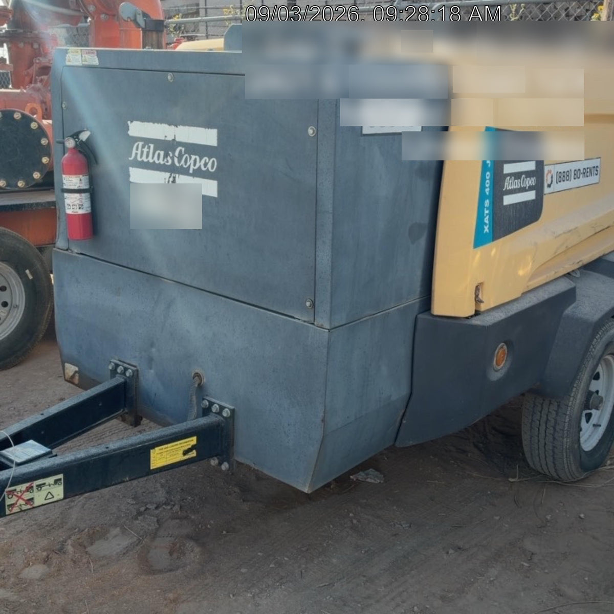2020 ATLAS COPCO XATS 400 PFF