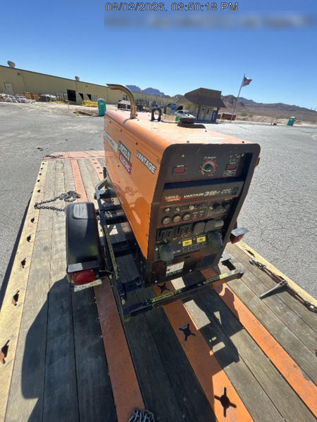 2021 Lincoln Electric Vantage 322 Vantage 322 Ready Pak 3 w/ Decals, ORANGE (includes trailer, cable rack, fender light kit) NO Telematics