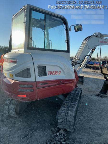 2024 TAKEUCHI TB235-2CR