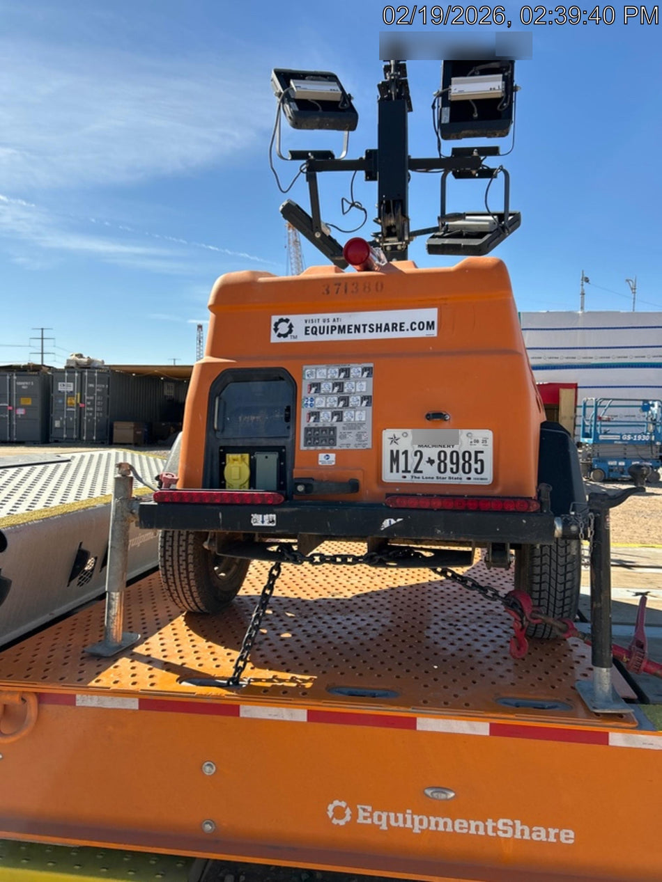 2023 Generac MLT2 Diesel, Flex Switch 120V Input, Powerzone Controller, 
(4) 320W LED Lights, 4kW Generator, 39.9 Gal Fuel Tank, 2" Ball, T3