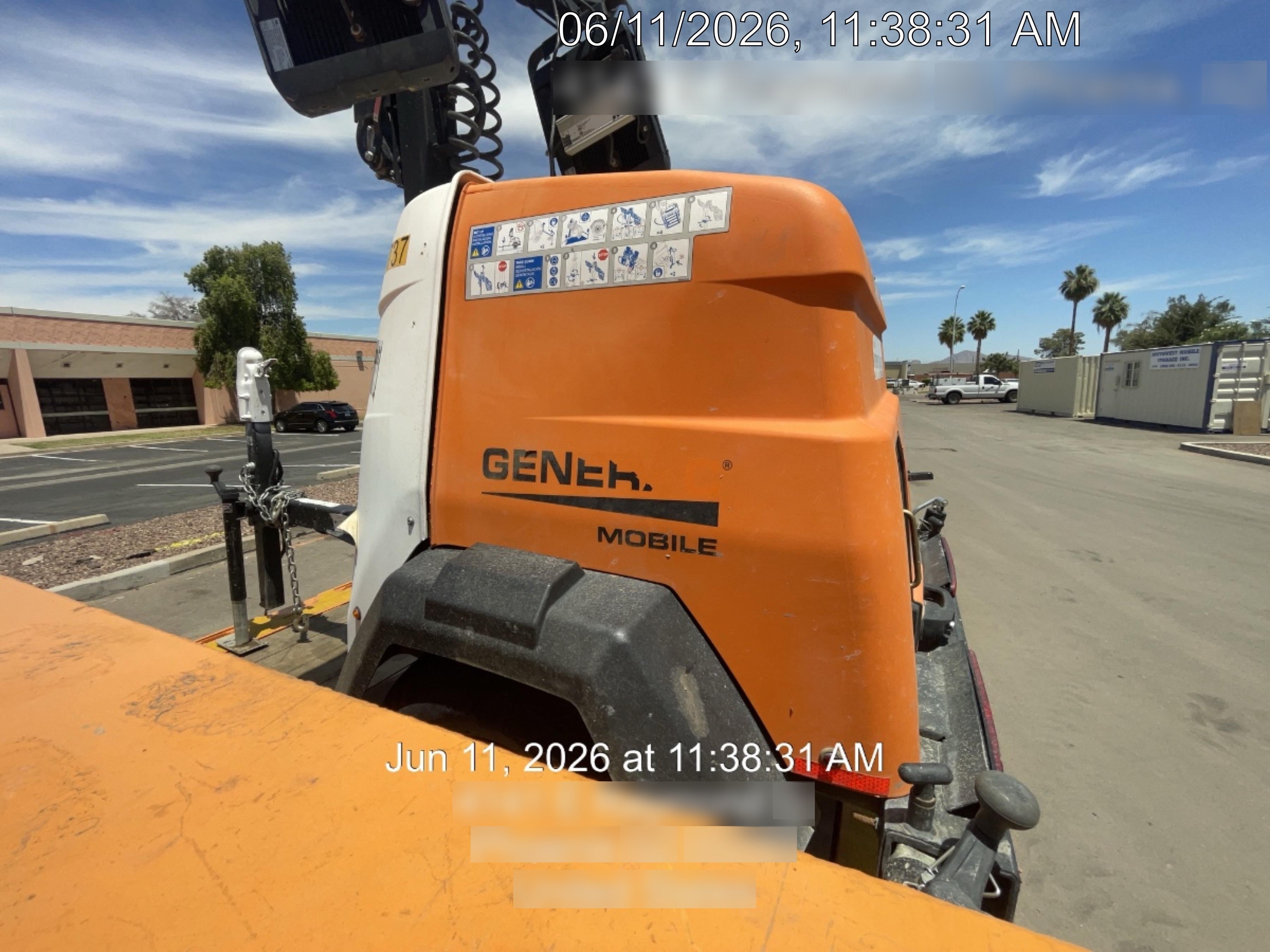 2024 Generac MLT2 Diesel, Flex Switch 120V Input, Powerzone Controller, 
(4) 320W LED Lights, 4kW Generator, 39.9 Gal Fuel Tank, 2" Ball, T3