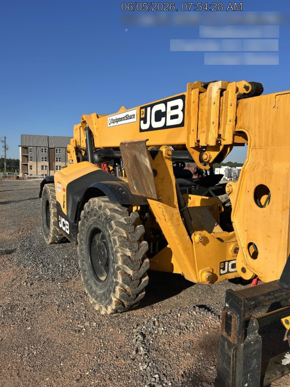 2020 JCB 510-56 Canopy, Solid Tires, Work Lights, Beacon, Aux Hydraulics, Back up Alarm, Lifting Eye, ES Decals