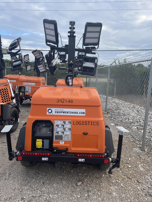 2024 Generac MLT2 Diesel, Flex Switch 120V Input, Powerzone Controller, 
(4) 320W LED Lights, 4kW Generator, 39.9 Gal Fuel Tank, 2" Ball, T3