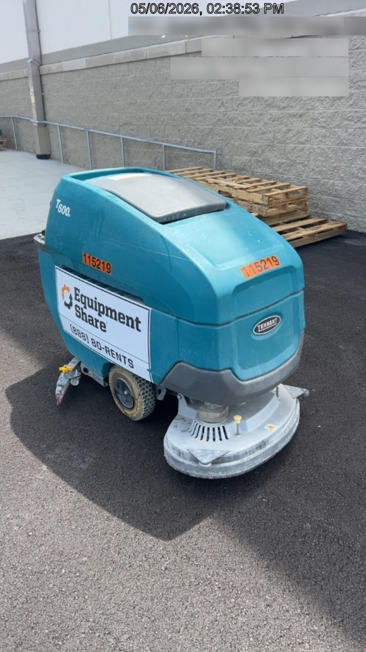 2020 TENNANT T600E