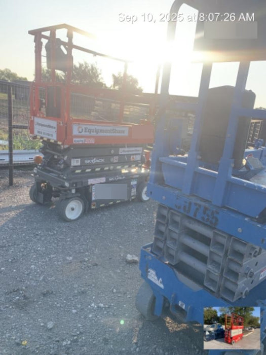 2019 Genie GS-1930 Fixed Rails with Chain Entry