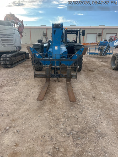 2018 Genie GTH-1056 Genie GTH-1056 w/ROPS, Work Lights, Solid Tires, RH Cab Mesh, Beacon, 60" Carriage and Forks